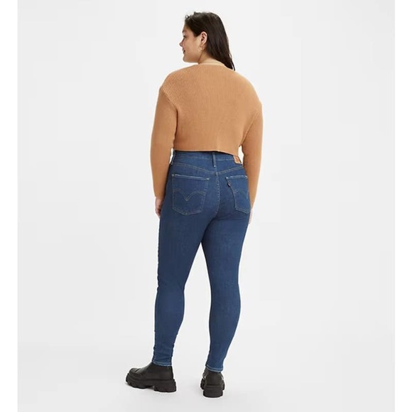 LEVI'S Mile High Super Skinny Medium Wash Jeans  Size 29 - Picture 3 of 13